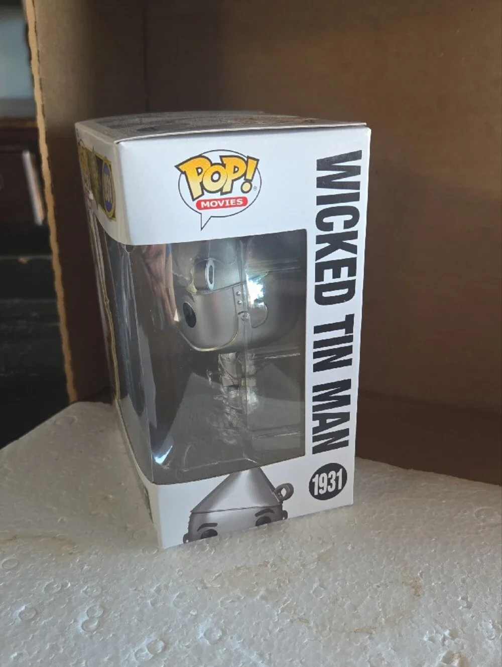 Funko Pop! Movies Wicked Tin Man Metallic Silver Figure
